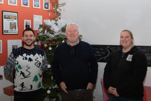 Thom Lynch, Peter Lynn and Emily Pritchard